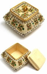 マハラジャ風ピルケース 【四角】の商品写真