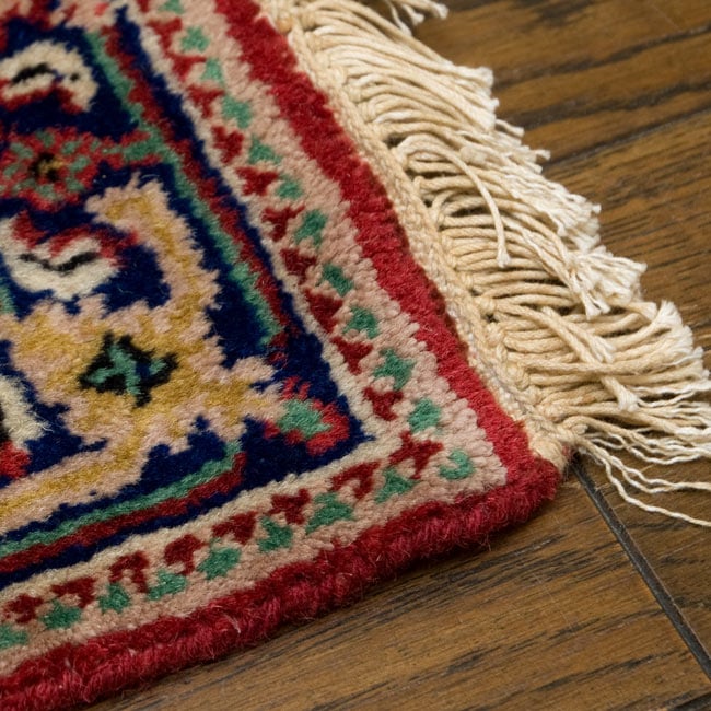 ヴィンテージラグ　インド　手織り絨毯　ハンドメイド　サマーセール imgrc0169114013.jpg