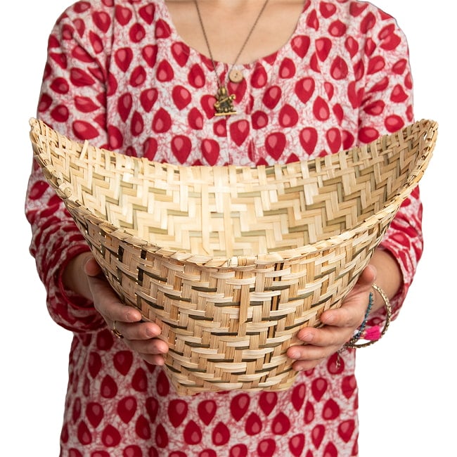 フアット - タイのもち米蒸しかご 幅40cm程度 3 - 本格サイズです。