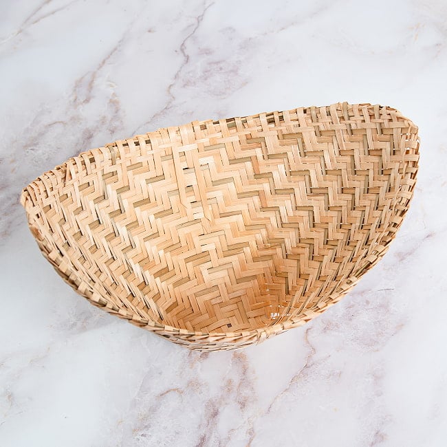 フアット - タイのもち米蒸しかご 幅40cm程度 4 - 上からの様子です。