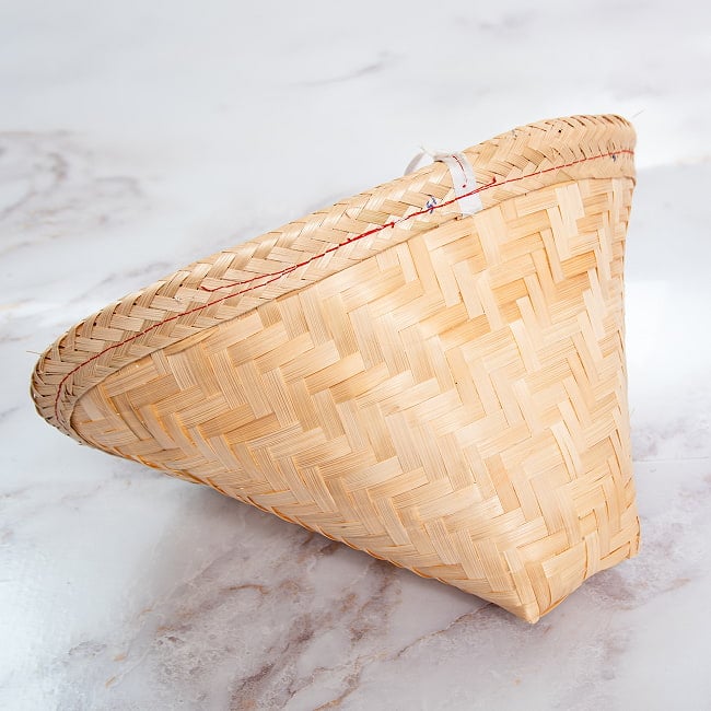 フアット - タイのもち米蒸しかご プレーン 幅45cm程度 7 - 側面の様子。