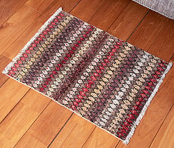 【一点物】パシュトゥンの手織り絨毯 - 73cm x 55cmの商品写真
