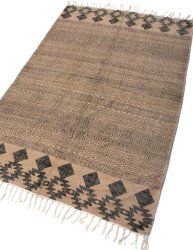 インドのラグ ジュート・ダリー　【約180cm×約120cm】の商品写真