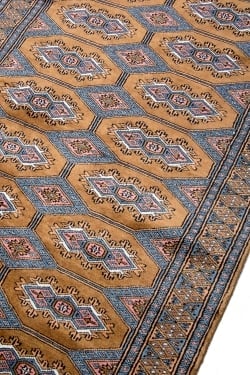 ザンスカール遊牧民の手織りのアンティック絨毯【たてｘよこ　約90cm x 160cm】 - サブ5