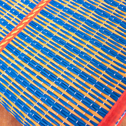 【アソート】タイからやってきた　ストロー素材のどこでもバッグシート　レジャーシート　ござ - サブ2