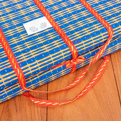 【アソート】タイからやってきた　ストロー素材のどこでもバッグシート　レジャーシート　ござ - サブ5