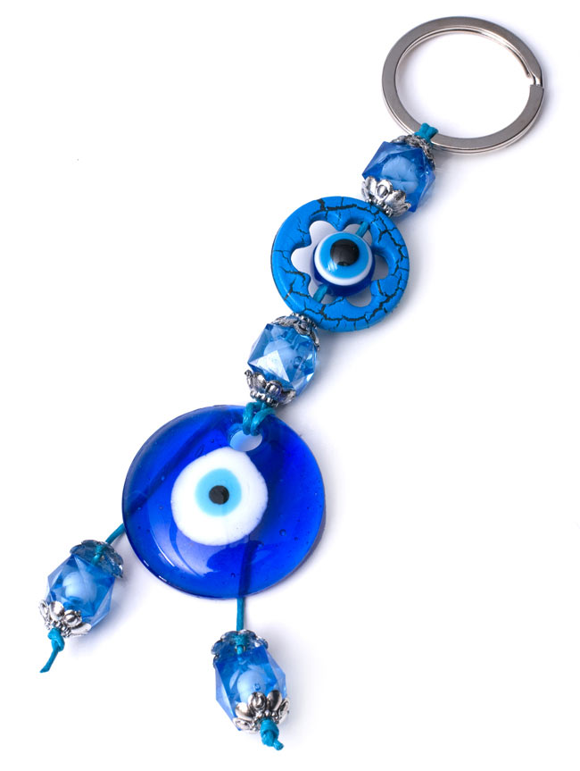 ナザールボンジュウのキーホルダー の通販 Tirakita Com