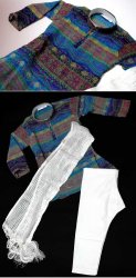 子供用クルタパジャマ 3点セットの商品写真