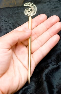 孔雀のゴールデンかんざし - サブ4