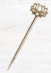 蓮の花のかんざし ロータスかんざし(ID-KNZS-133)