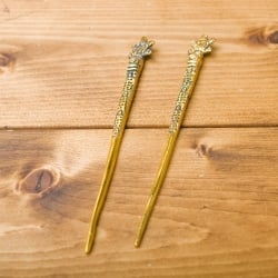 アジアン金属のかんざし【カメ】 - サブ5