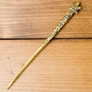 アジアン金属のかんざし【カメ】(ID-KNZS-147)