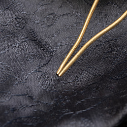 【全5色】フラワーオブライフの石付ゴールデンかんざし - サブ4