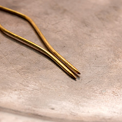 ぷっくりとした蓮の花ゴールデンかんざし - サブ5