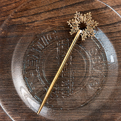 インド伝統模様　ゴールデンかんざし - サブ2