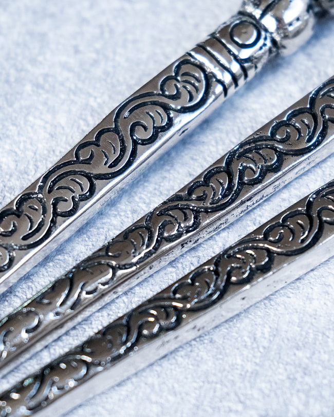 アジアン金属のかんざし　ガネーシャ 5 - 他の角度から撮影してみました。