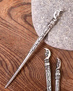 アジアン金属のかんざし　ムーンの画像