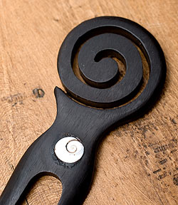 貝とココナッツのぐるぐるかんざし - サブ2