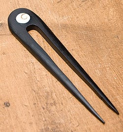 貝とココナッツのシンプルかんざし - サブ3