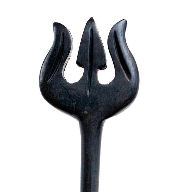 ココナッツのかんざし 2 - 先端部分を拡大してみました。