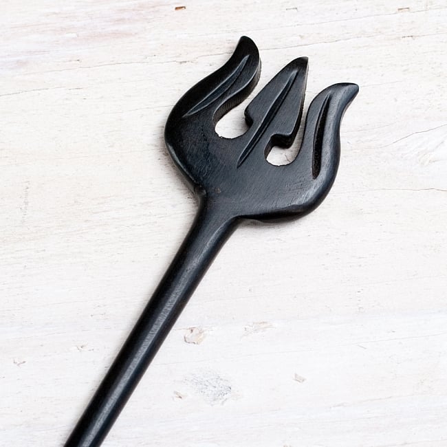 ココナッツのかんざし 3 - 角度を変えてみてみました。