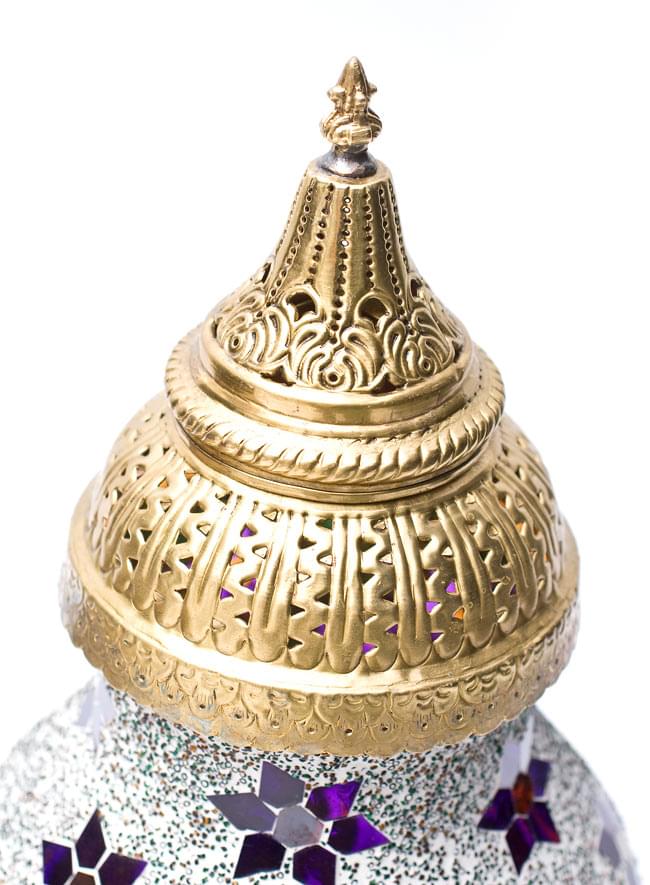 送料無料 ランプ アラビア風ランプ モザイクランプ インテリア 床置き ハーレムモザイクランプ D アジアン