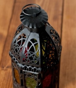 【20cm】スタンド型ランタン LEDキャンドル付き - サブ3