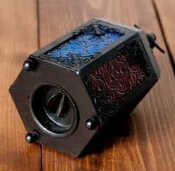 【17cm】スタンド型LEDキャンドルランタン【ロウソク風LEDキャンドル付き】 - サブ5