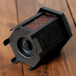 【16cm】スタンド型LEDキャンドルランタン【ロウソク風LEDキャンドル付き】 - サブ4