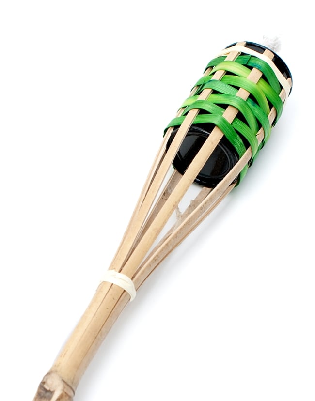 ［88cm］バンブートーチ キャンプなどのアウトドアへ！竹製のたいまつ 3 - 下からの写真です