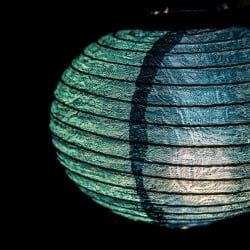 ベトナム伝統のホイアン・ランタン(提灯) - 丸型 大 コイルタイプ - サブ3