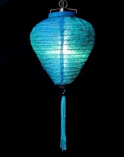 ベトナム伝統のホイアン・ランタン(提灯) - ほおずき型 小 コイルタイプ - サブ2