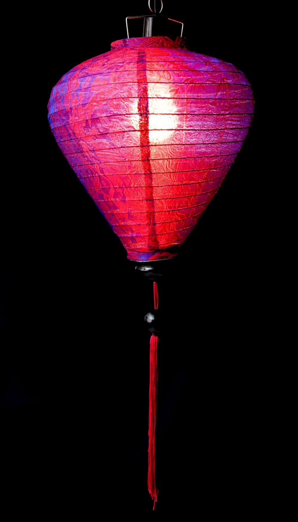 ベトナム伝統のホイアン・ランタン(提灯) -お椀型 大 の通販