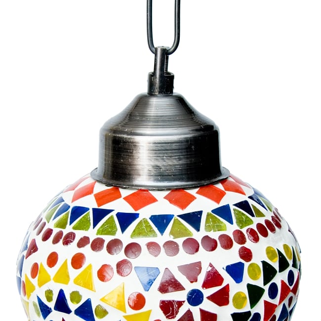 吊り下げモザイクランプ【直径：約13cm】 6 - 取付金具の部分です。