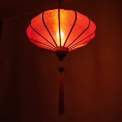 ベトナム伝統のホイアン・ランタン(提灯) - 薄ひし形（中） - サブ3