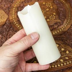 本物のロウで作られた　ゆらめく灯火 ロウソク風LEDキャンドルライト レインボー〔5cm×12.5cm〕 - サブ3