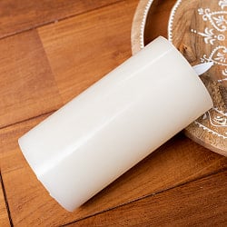 本物のロウで作られた　ゆらめく灯火 ロウソク風LEDキャンドルライト レインボー〔7.5cm×14.5cm〕 - サブ5