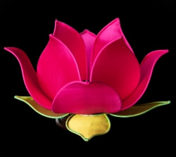 ベトナム伝統のロータス 蓮 ランタン[据置タイプ] - サブ2