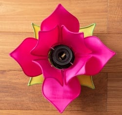 ベトナム伝統のロータス 蓮 ランタン[据置タイプ] - サブ3