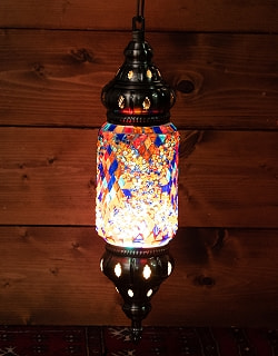 天吊 - カラフルモザイク・ハーレムランプ - サブ3