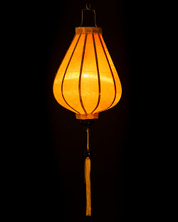 ベトナム伝統のホイアン・ランタン(提灯) - ティアドロップ（小） - サブ3