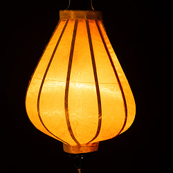 ベトナム伝統のホイアン・ランタン(提灯) - ティアドロップ（小） - サブ4