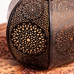 かぼちゃ形モロカンスタイルのペンダントランプ 高さ32cm - サブ4