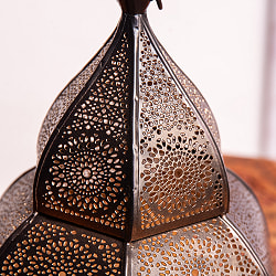 かぼちゃ形モロカンスタイルのペンダントランプ 高さ32cm - サブ5