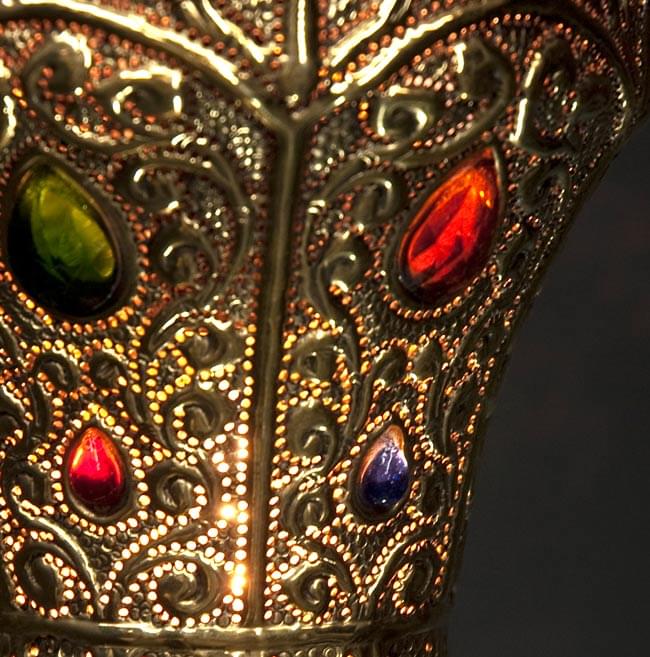 【ワケアリ】吊り下げタイプ - コーン型ハーレムランプ 5 - アップにして撮影してみました。