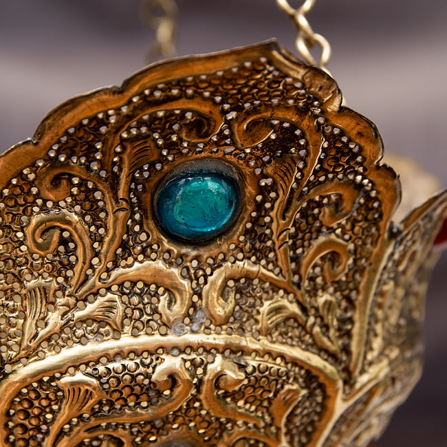 【ワケアリ】吊り下げタイプ - コーン型ハーレムランプ 7 - アップにして撮影してみました