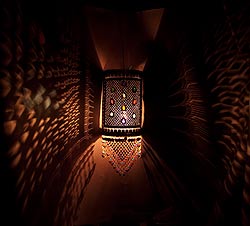 壁掛 - 角形ハーレムランプ【66ｃｍ】 - サブ2