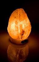 ヒマラヤの岩塩ランプ【大：4-5Kg】の商品写真