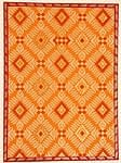インドのメッセージカードセット - PhulKari(Orange)の商品写真