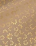 チマンラールのラッピング用紙 - ゴールドプリント 茶色の商品写真